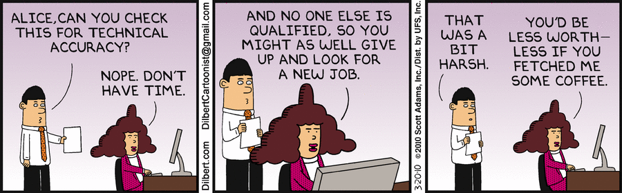 Dilbert Cartoon